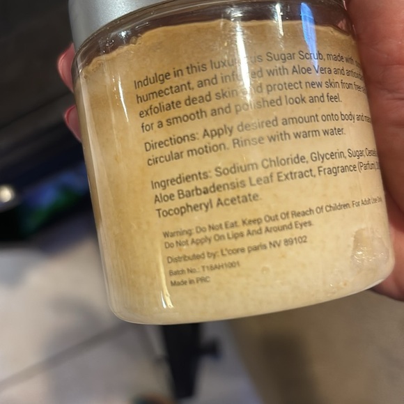 2L'Core Paris Tropical Sugar Body Exfoliating Scrub with Anti-Aging Antioxidants - Picture 5 of 6